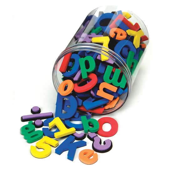 Creativity Street; WonderFoam® Magnetic Foam Letters & Numbers, 105 Pack; Category:Letter Recognition; Image:1
